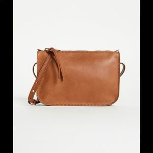 Madewell simple leather crossbody bag
